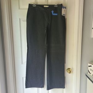 Brand New w/tags Lee Easy Rider Slacks 12 M grey